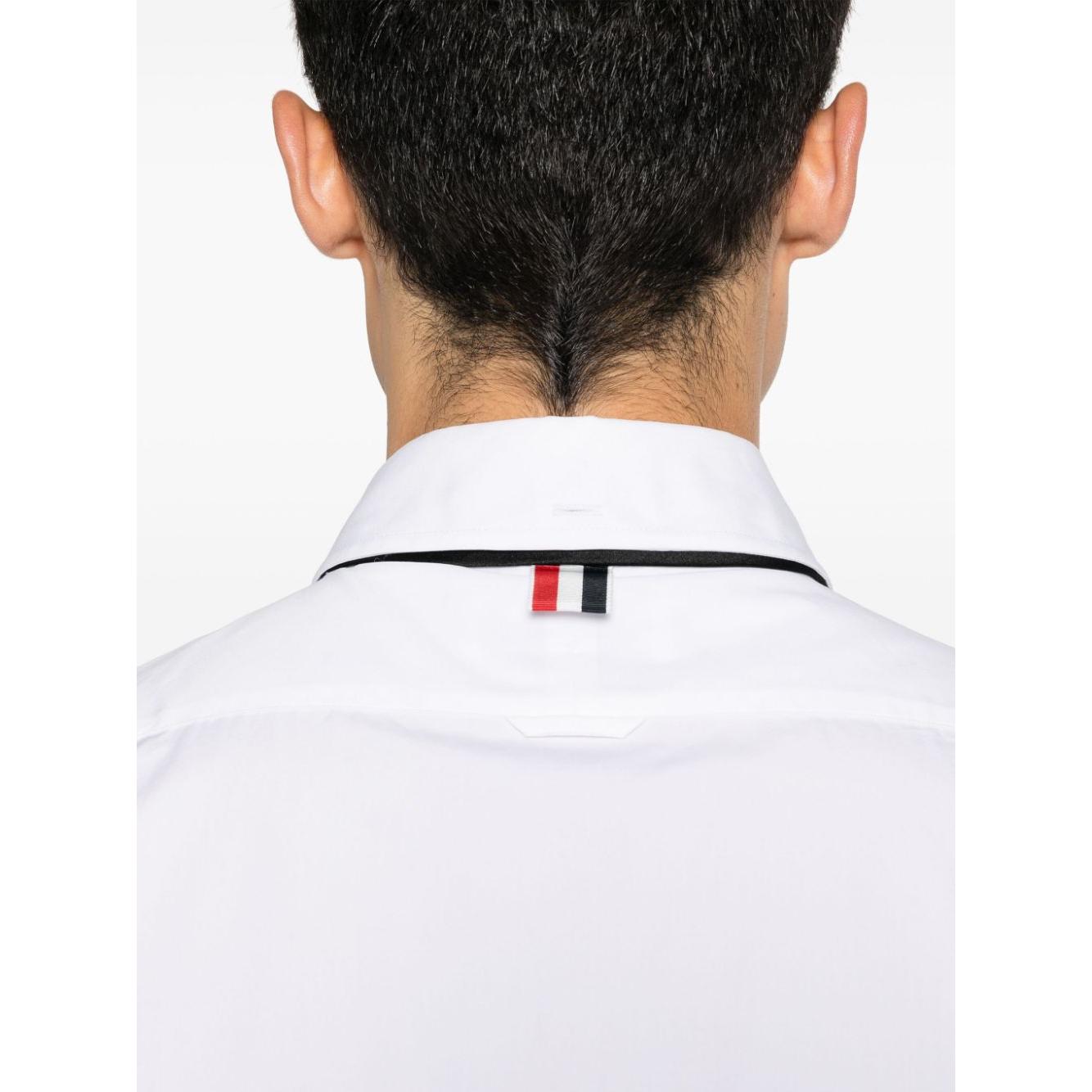 Thom Browne Shirts White Shirts Thom Browne Black