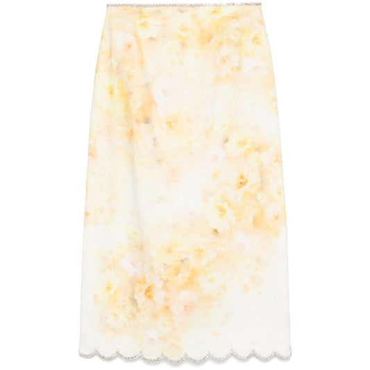 Zimmermann Skirts Yellow Skirts Zimmermann