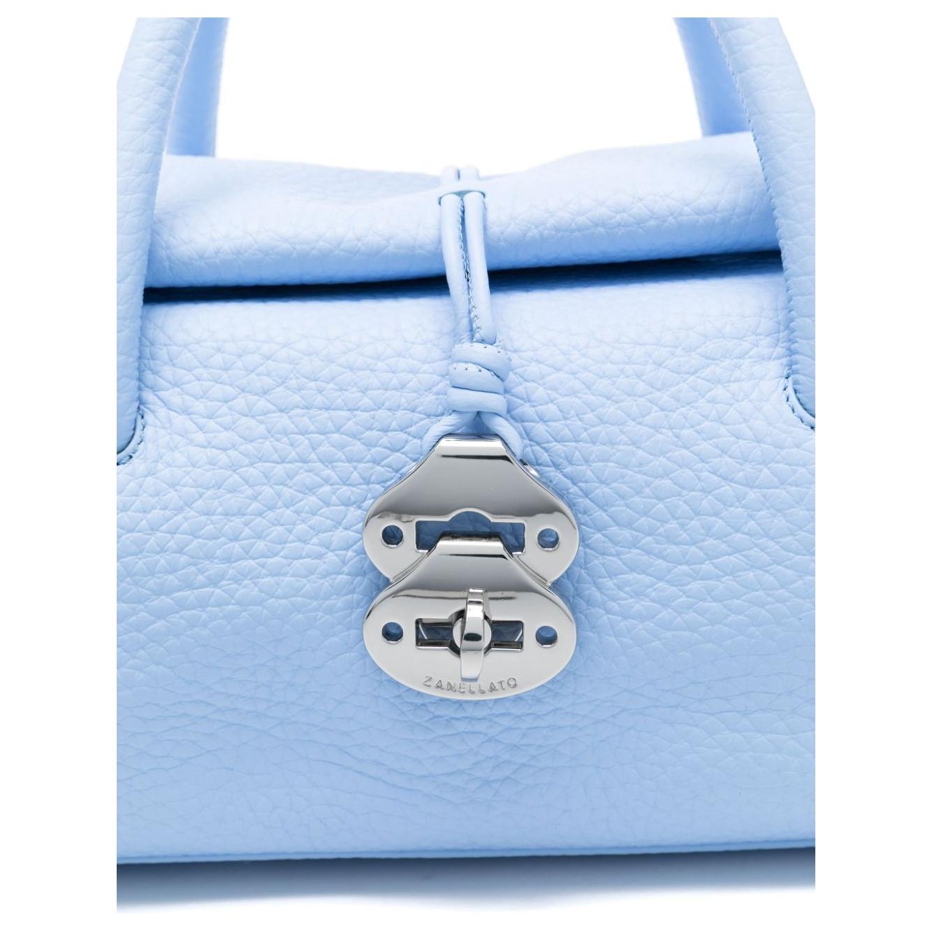 Zanellato small DOTTA® Bag Blue Handbag Zanellato