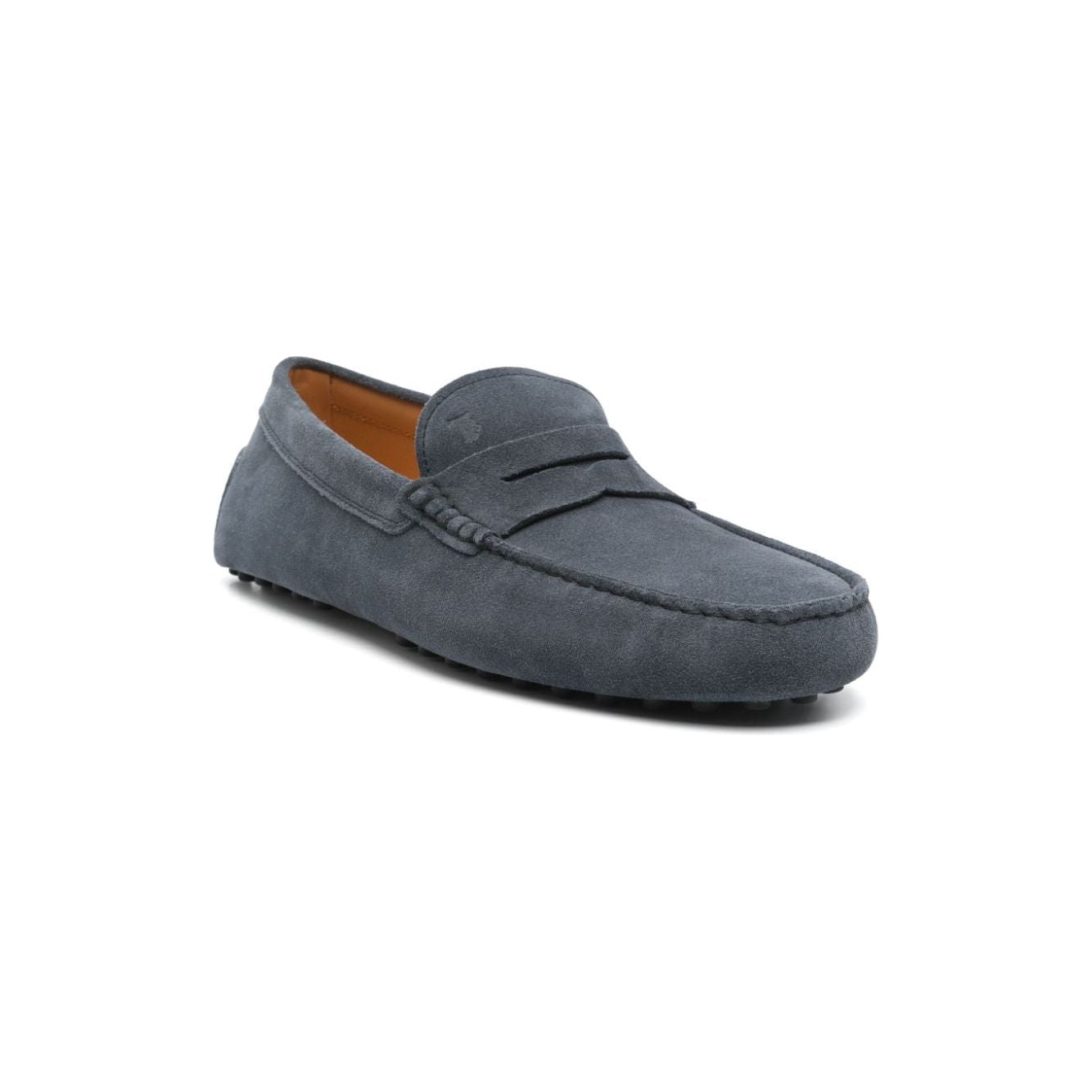 Tod's Flat shoes Blue Moccasins Tod'S Dim Gray