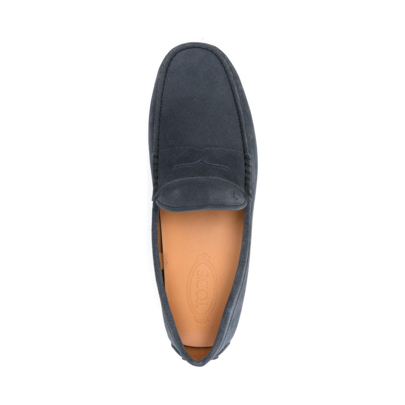 Tod's Flat shoes Blue Moccasins Tod'S Dark Slate Gray