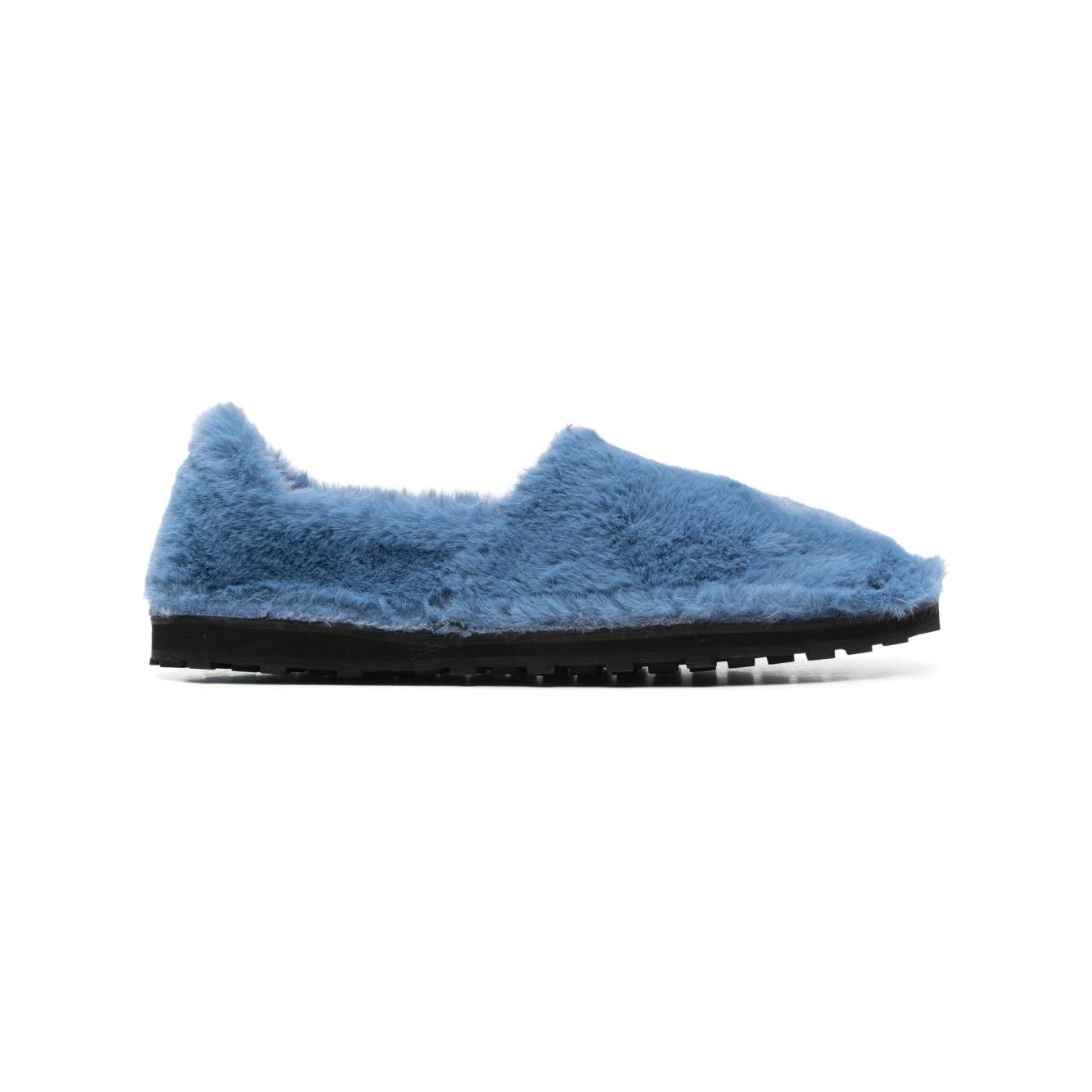 Marni Flat shoes Blue Moccasins Marni Slate Gray