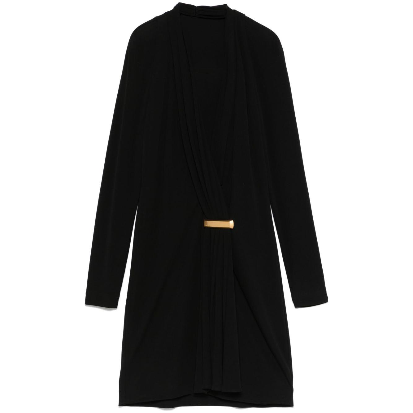 Tom Ford Short draped dress Dresses Tom Ford Black