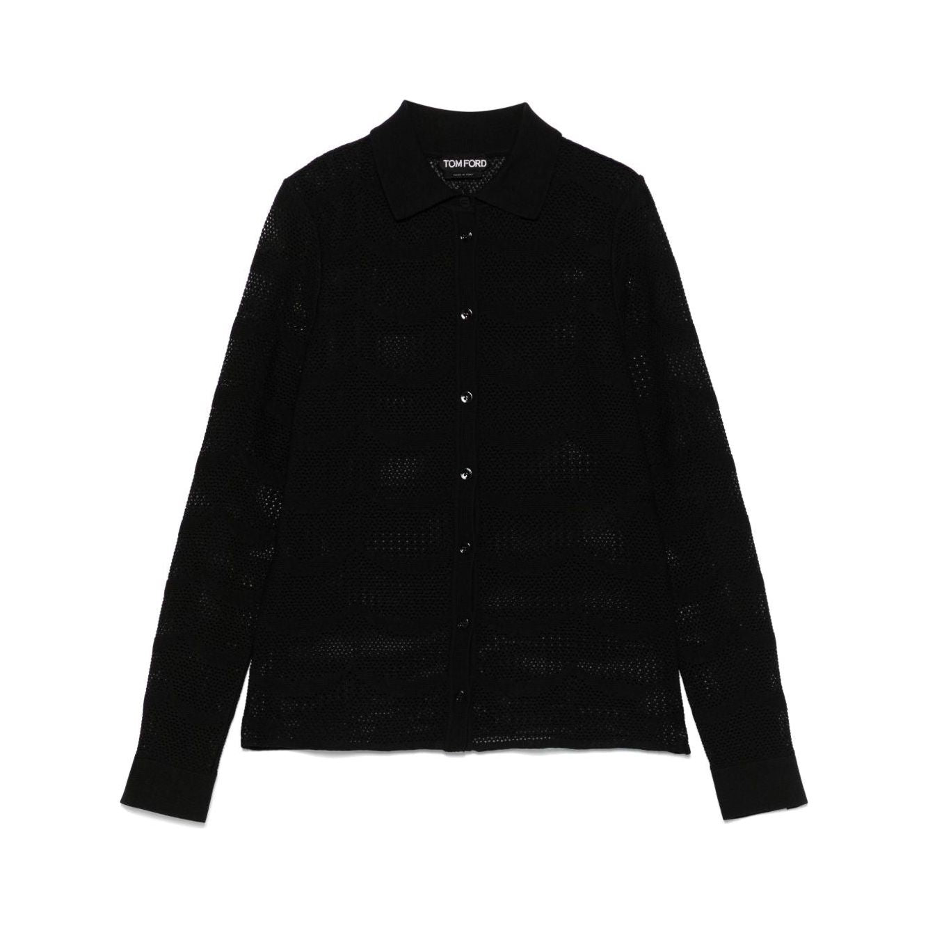 Tom Ford cotton & silk shirt Shirts Tom Ford Black