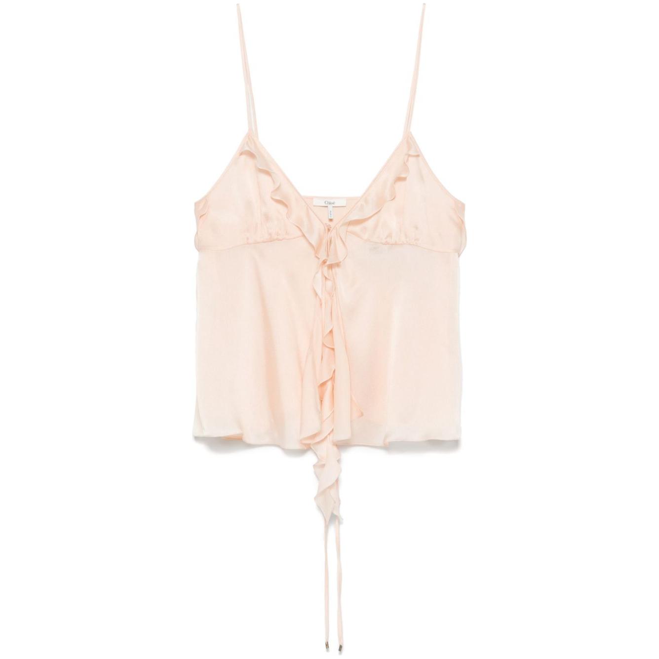 Chloè silk blouse Topwear Chloè Antique White