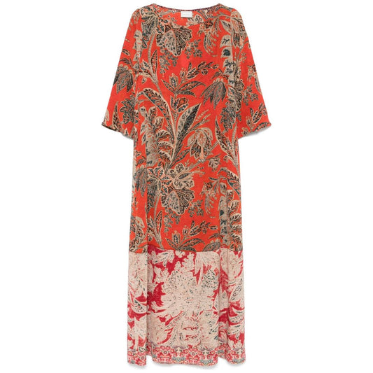 Pierre Louis Mascia TRAPEZIO Dress Silk Dresses Pierre Louis Mascia Sienna