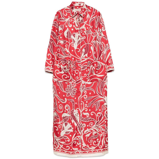 F.R.S . F.R.S. Chemisier with print Dresses F.R.S . Bisque