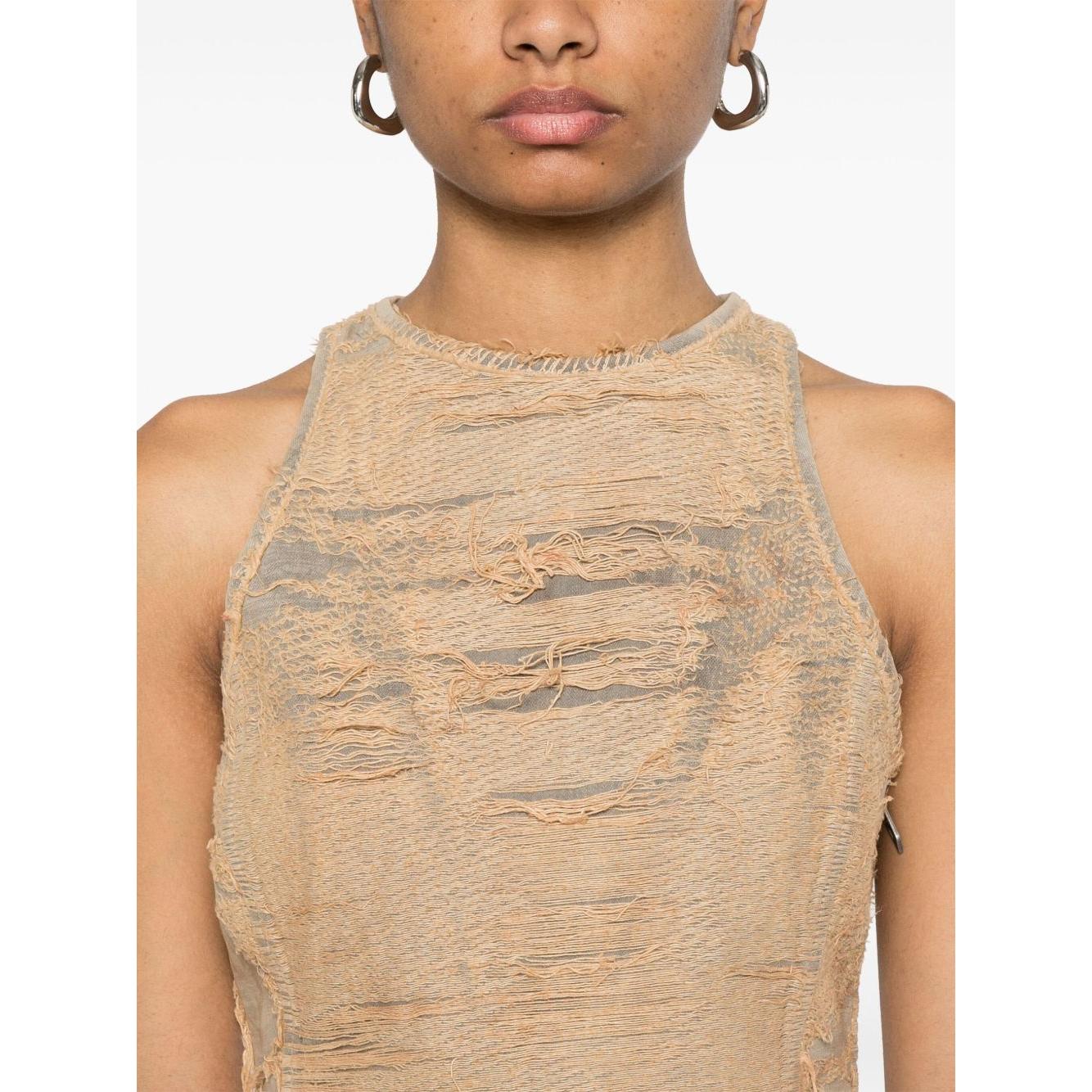 Diesel astro tank top Topwear Diesel Tan