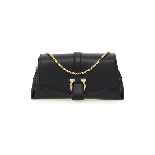 Ferragamo small front flap soulder bag Shoulder Ferragamo Dark Slate Gray