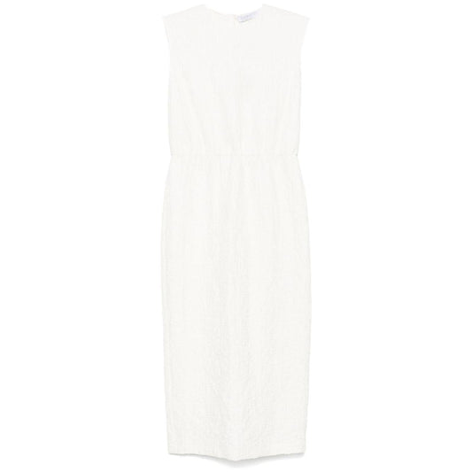 Harris Wharf London Dresses White Dresses Harris Wharf London White Smoke
