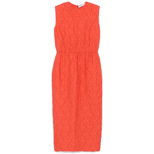 Harris Wharf London Dresses Orange Dresses Harris Wharf London Tomato