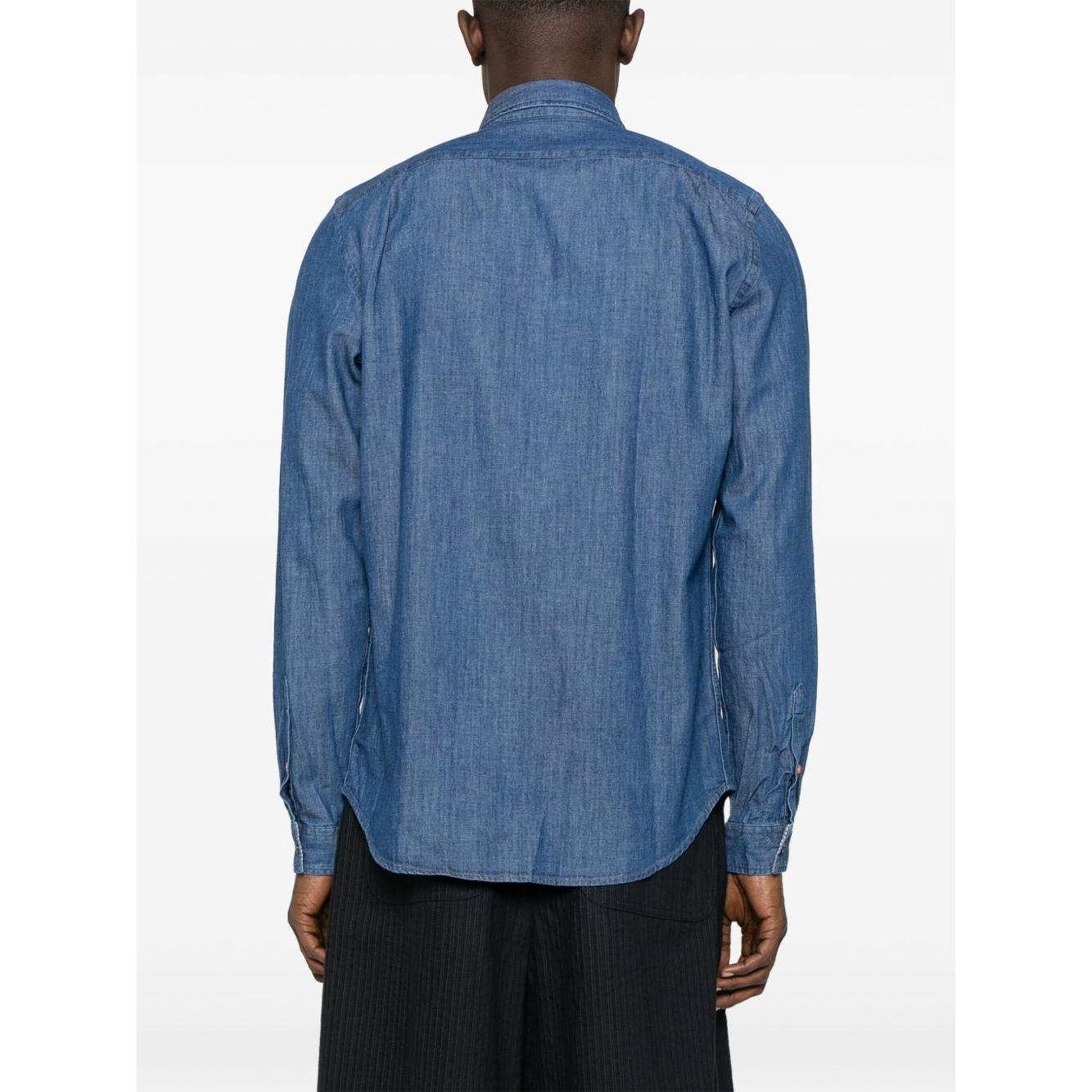 PS By Paul Smith Shirts Blue Shirts PS By Paul Smith White Smoke