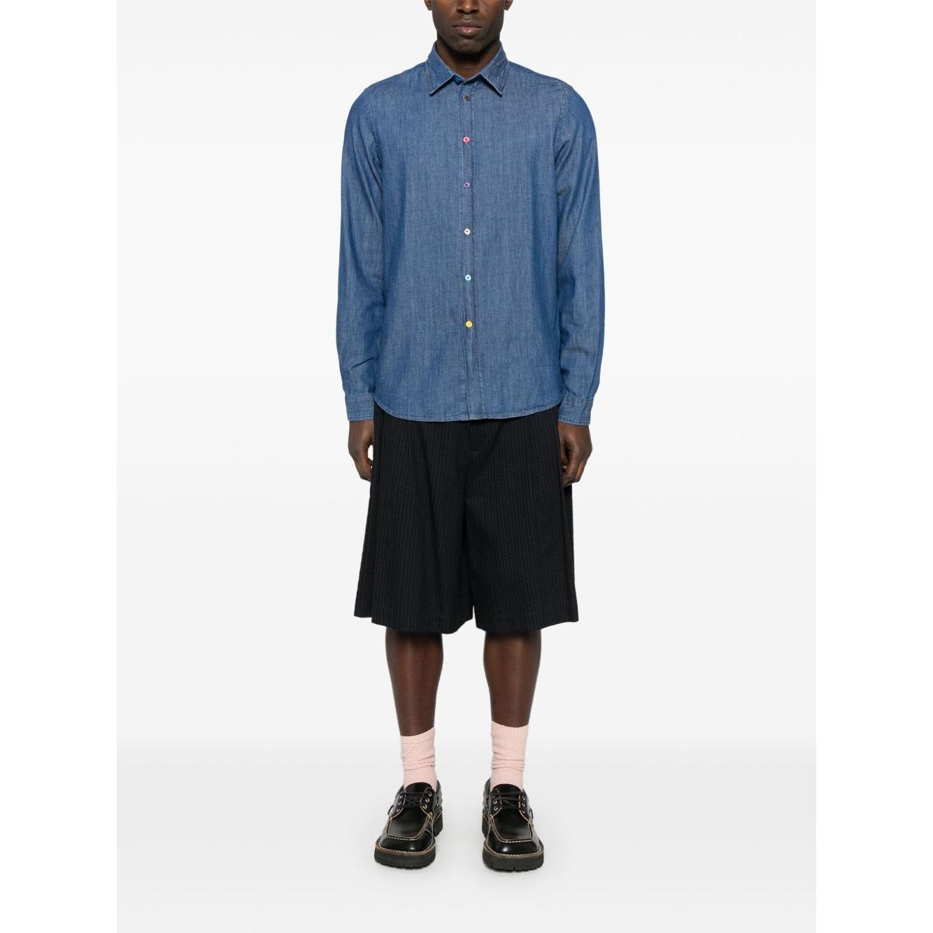PS By Paul Smith Shirts Blue Shirts PS By Paul Smith Dark Slate Gray