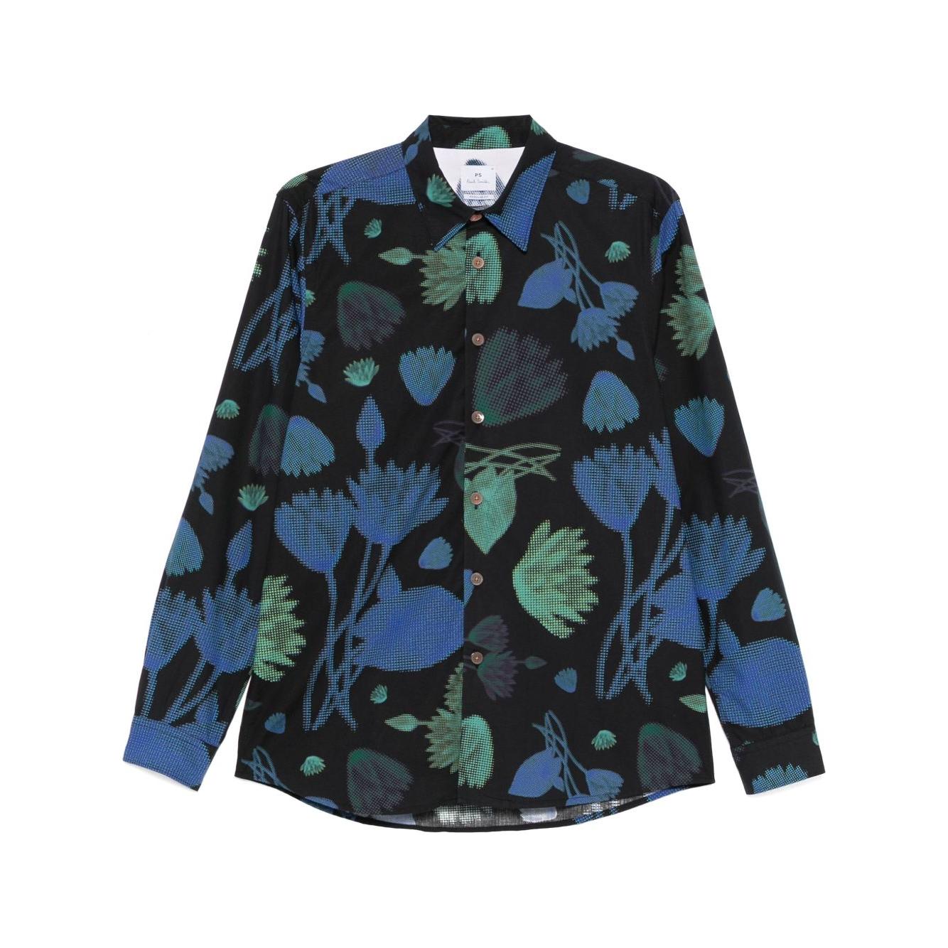 PS By Paul Smith Shirts Blue Shirts PS By Paul Smith Dark Slate Gray
