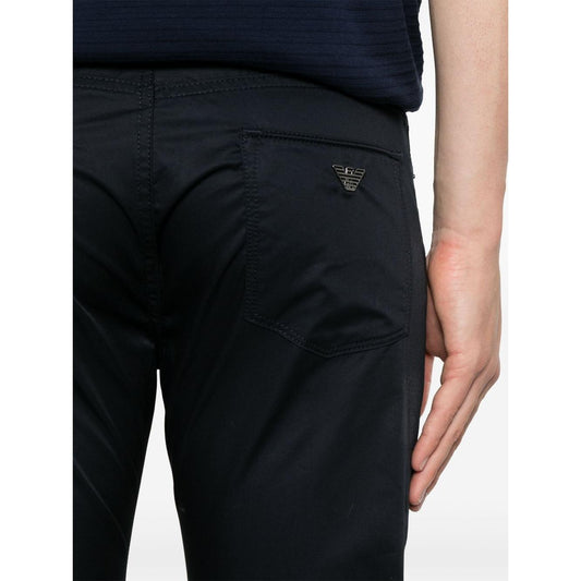 Emporio Armani Slim-fit jeans with logo badge Jeans Emporio Armani Light Gray