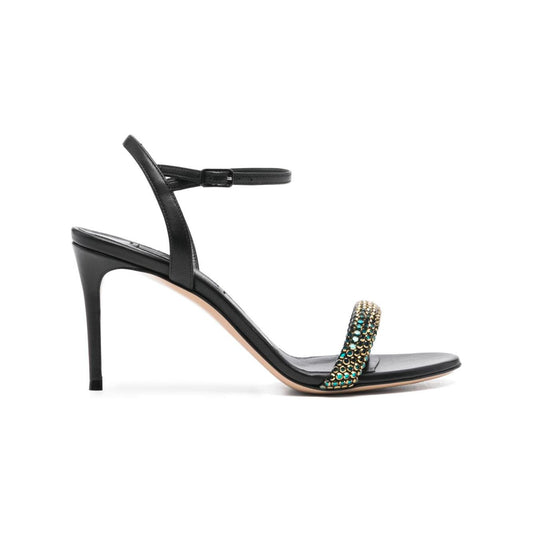 Casadei Sandals Black Sandals Casadei Light Gray
