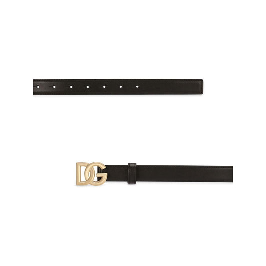 Dolce & Gabbana Belts Black Belts Dolce & Gabbana Light Gray