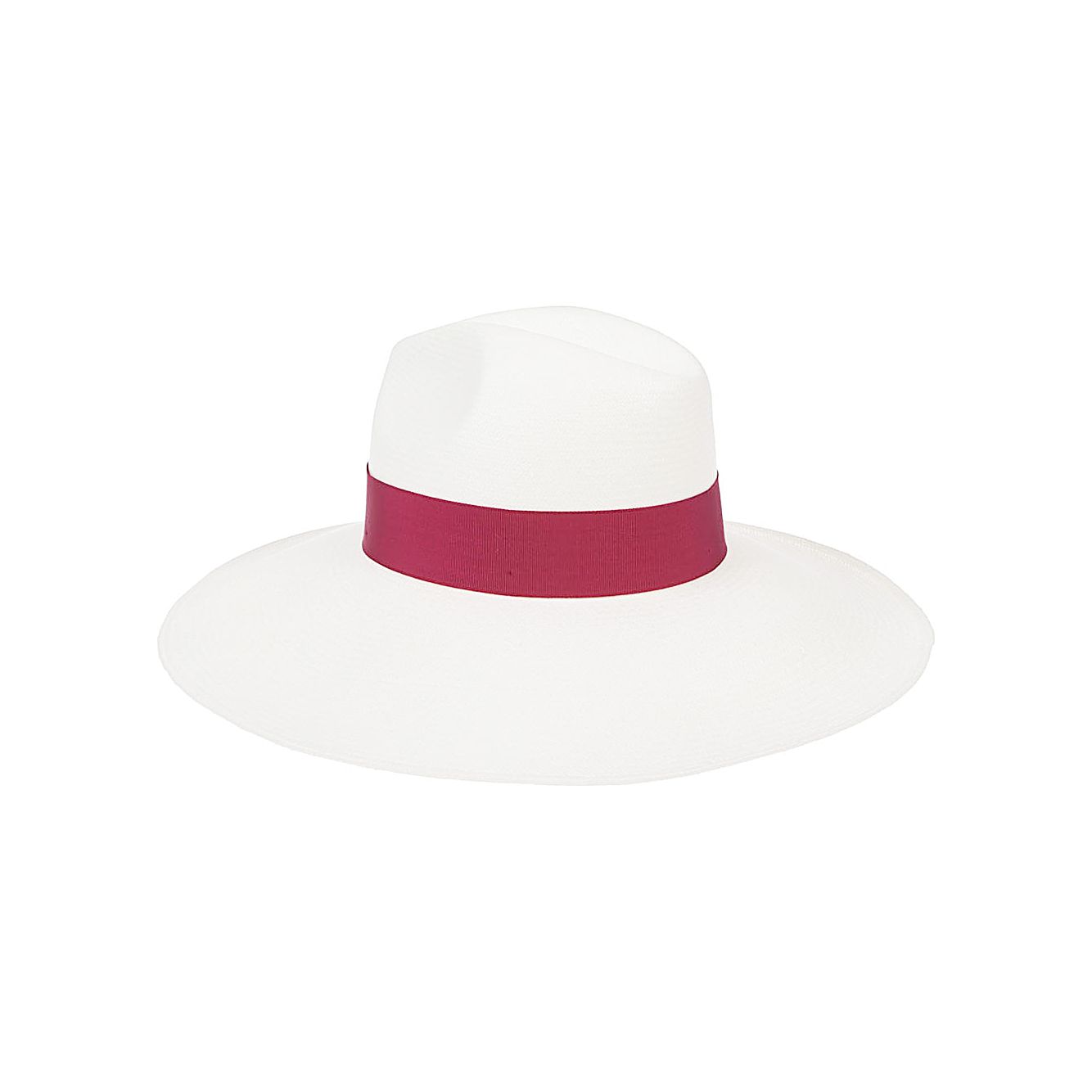Borsalino Hats Red Scarves Hats & Gloves Borsalino White Smoke