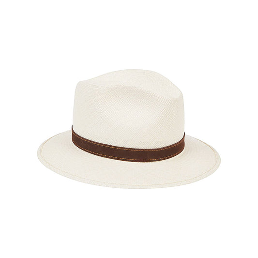 Borsalino Hats Beige Scarves Hats & Gloves Borsalino Antique White