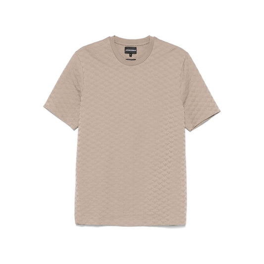 Emporio Armani patterned T-shirt Topwear Emporio Armani Dark Gray