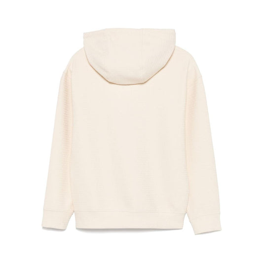 Emporio Armani hoodie with drawstring Topwear Emporio Armani Antique White