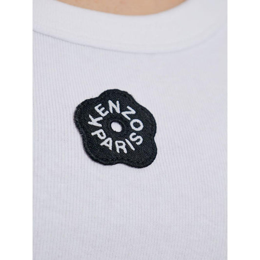 Kenzo Top White Topwear Kenzo Light Gray