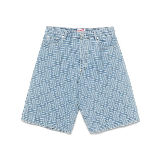 Kenzo Shorts Clear Blue Short trousers Kenzo Dark Gray