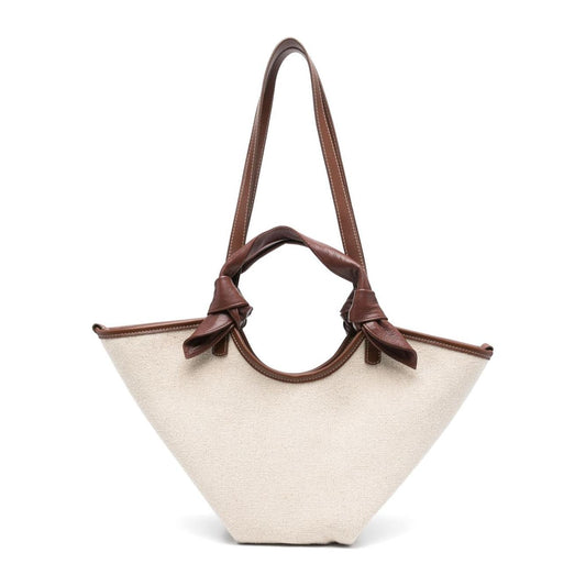 Hereu canvas tote bag Shopper Hereu Dark Olive Green