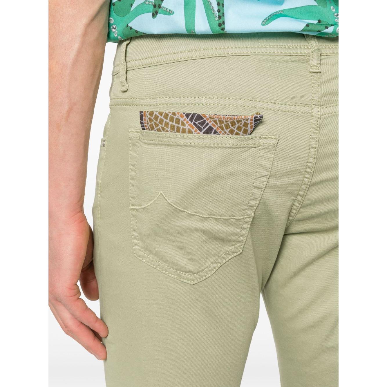 Jacob Cohen Jeans Green Jeans Jacob Cohen Tan