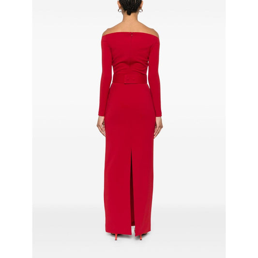 Solace London Dresses Red Dresses Solace London White Smoke