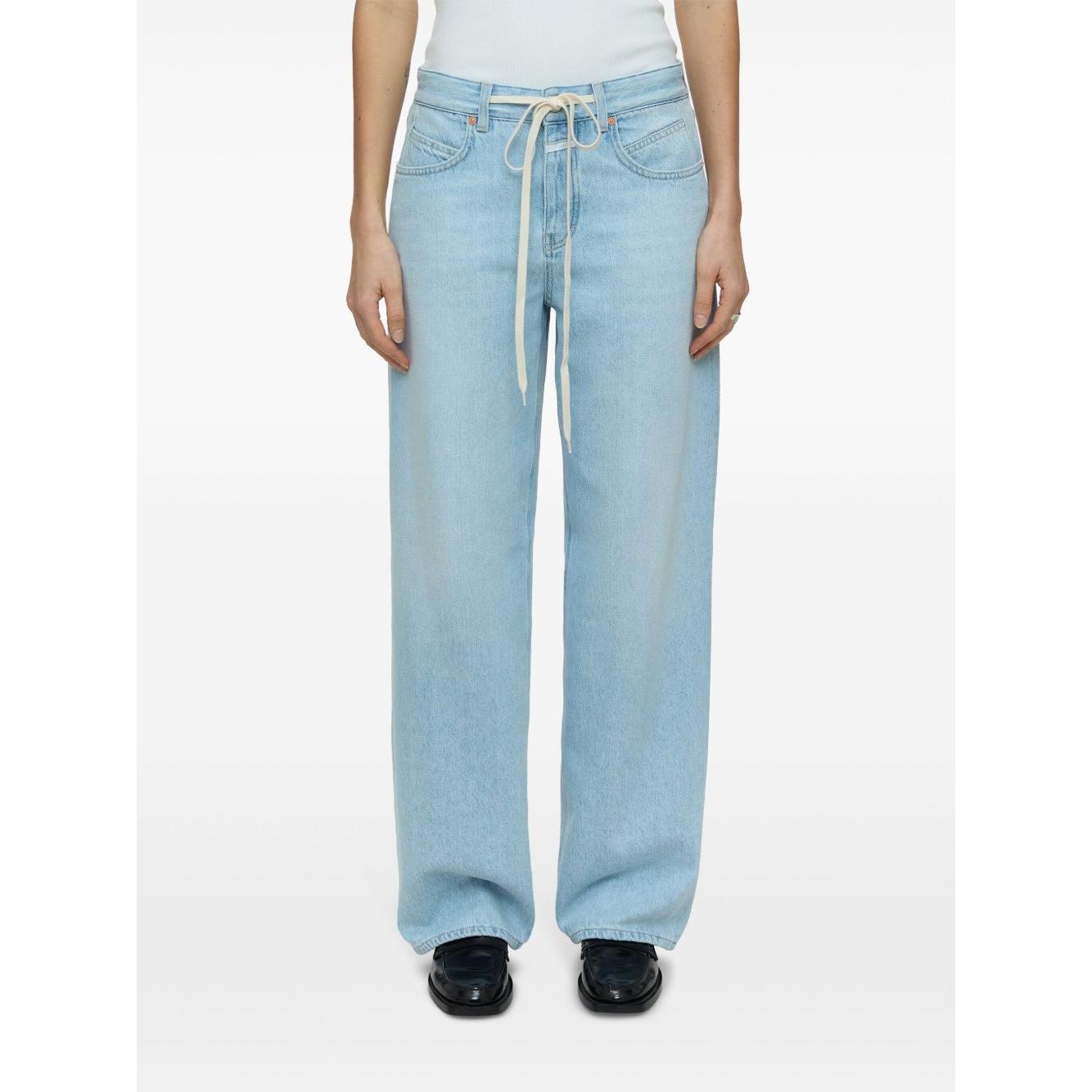 Closed Jeans Clear Blue Jeans Closed White Smoke