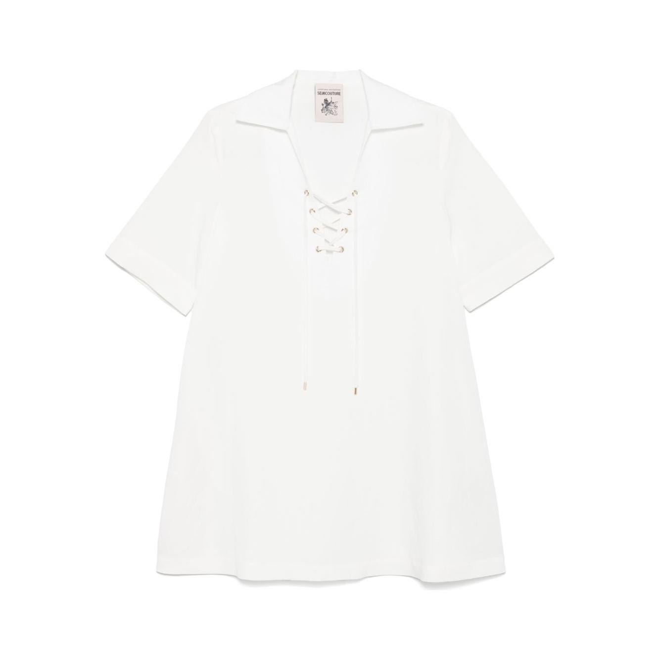 Semicouture Dresses White Dresses Semicouture White Smoke