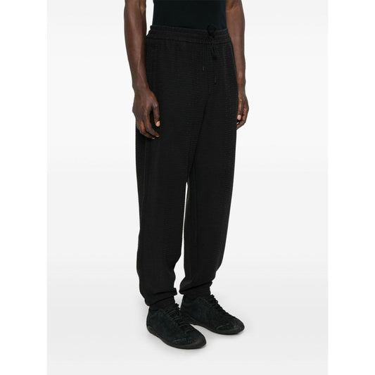Emporio Armani Trousers Black Trousers Emporio Armani White Smoke