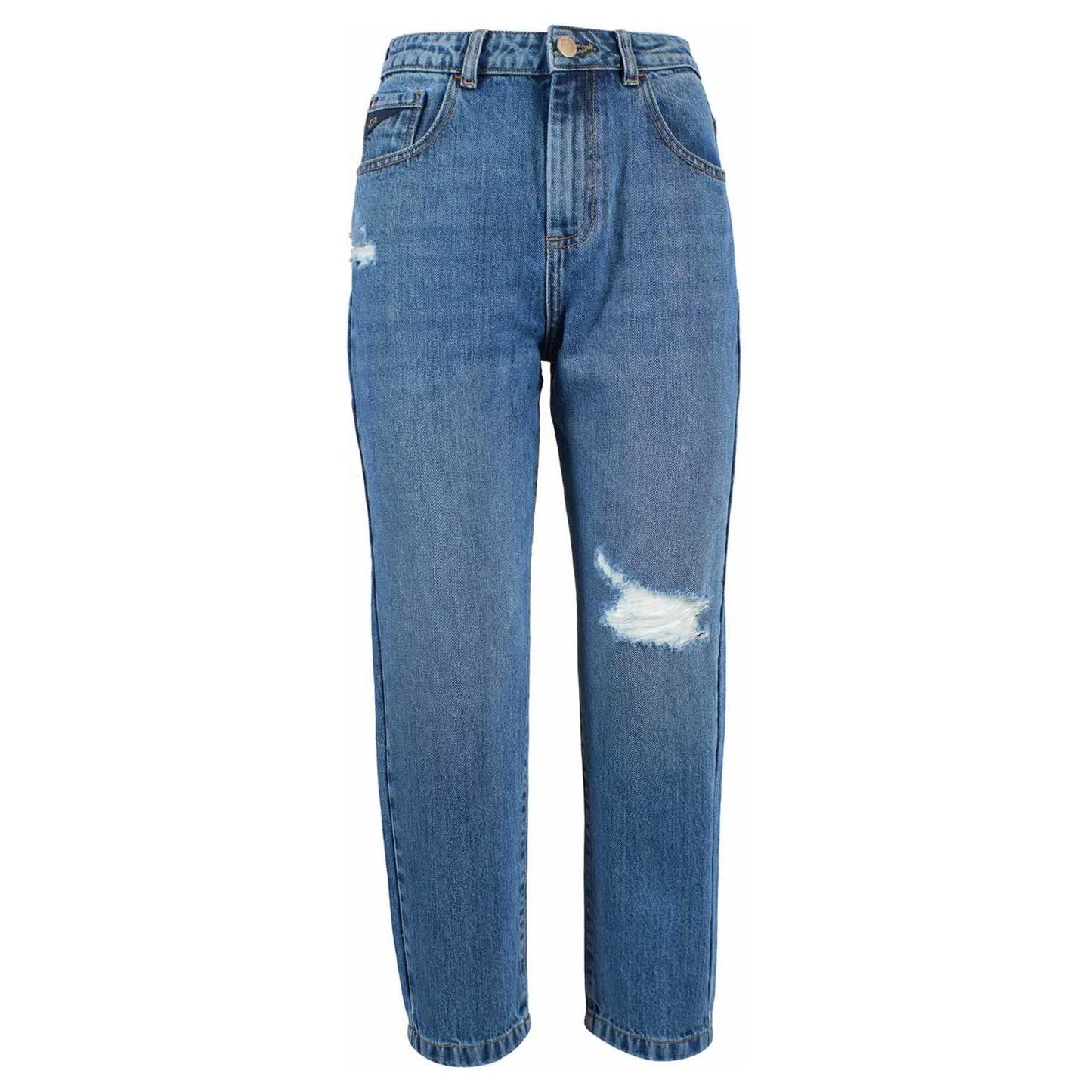 Yes Zee Blue Cotton Women's Jeans Yes Zee