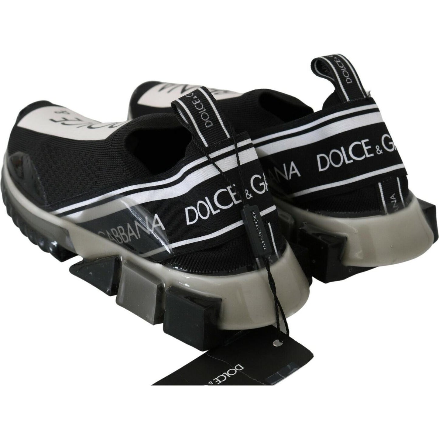 Dolce & Gabbana Dapper Black Casual Sport Sneakers Dolce & Gabbana