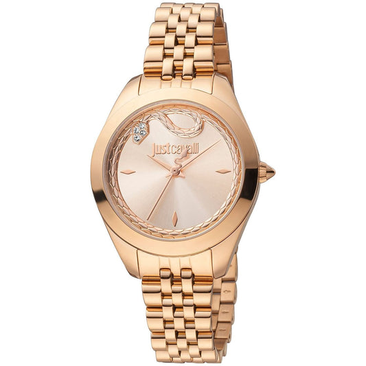 Just Cavalli Rose Gold Women Watch Just Cavalli