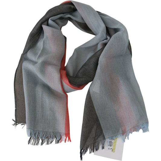 Dolce & Gabbana Elegant Gray Italian Cotton Scarf Dolce & Gabbana