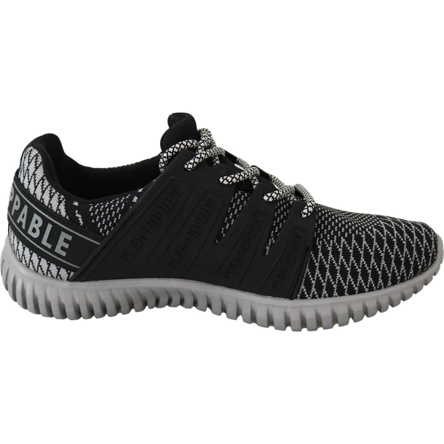 Plein Sport Exclusive Runner Mason Sneakers - Jet Black Plein Sport