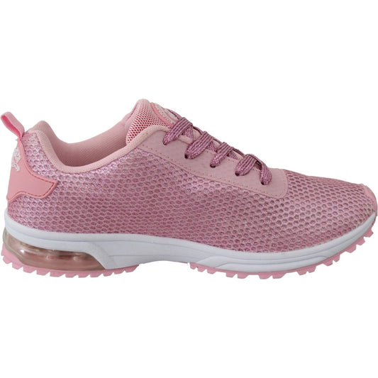 Plein Sport Chic Powder Pink High-Craft Sneakers Plein Sport