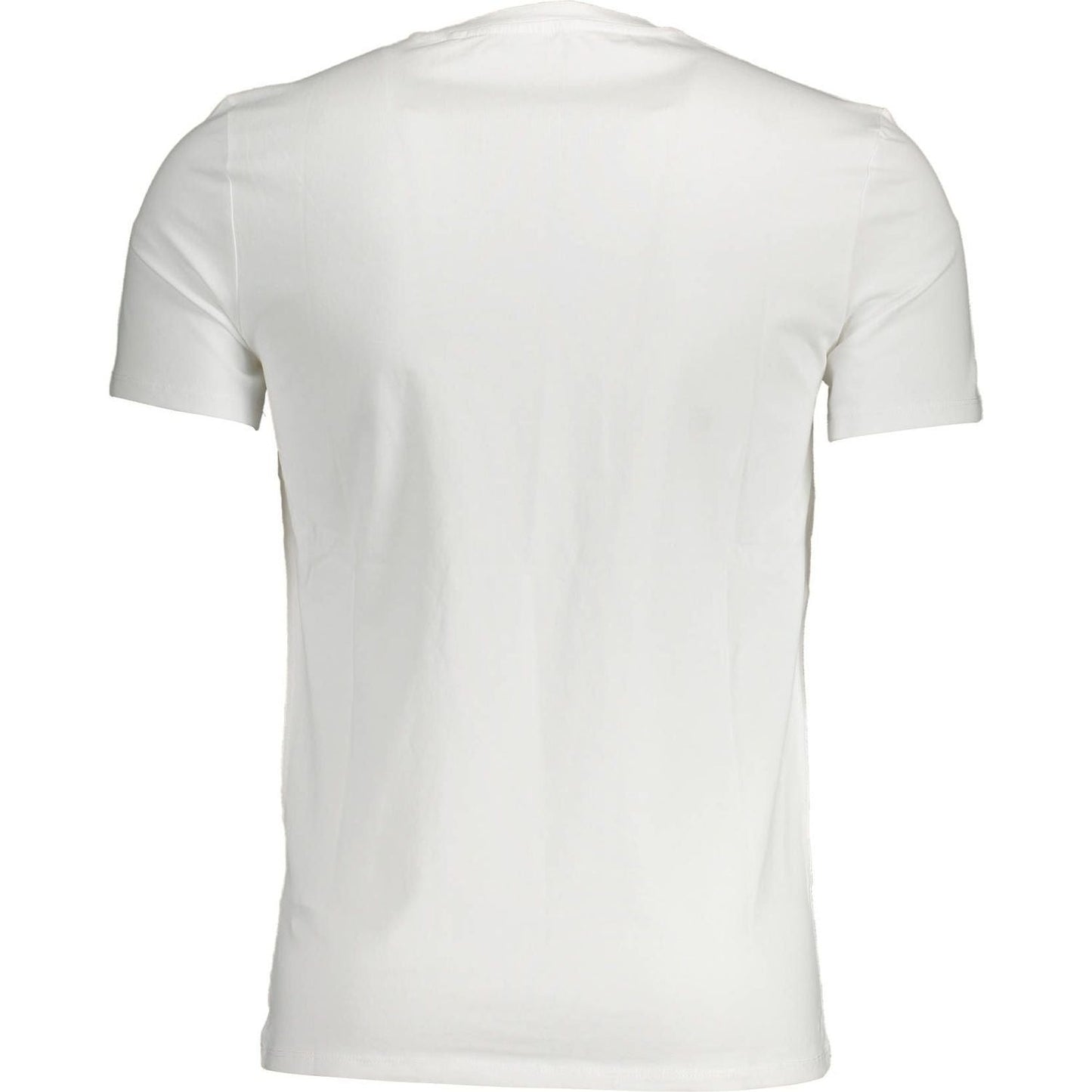 Guess Jeans White Cotton Mens TShirt Guess Jeans