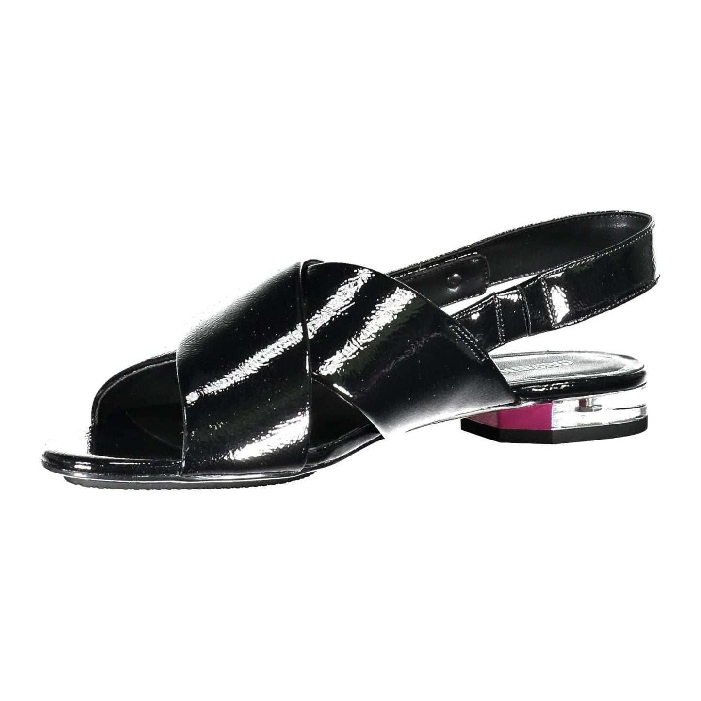 Calvin Klein Black Polyethylene Women Sandal Calvin Klein