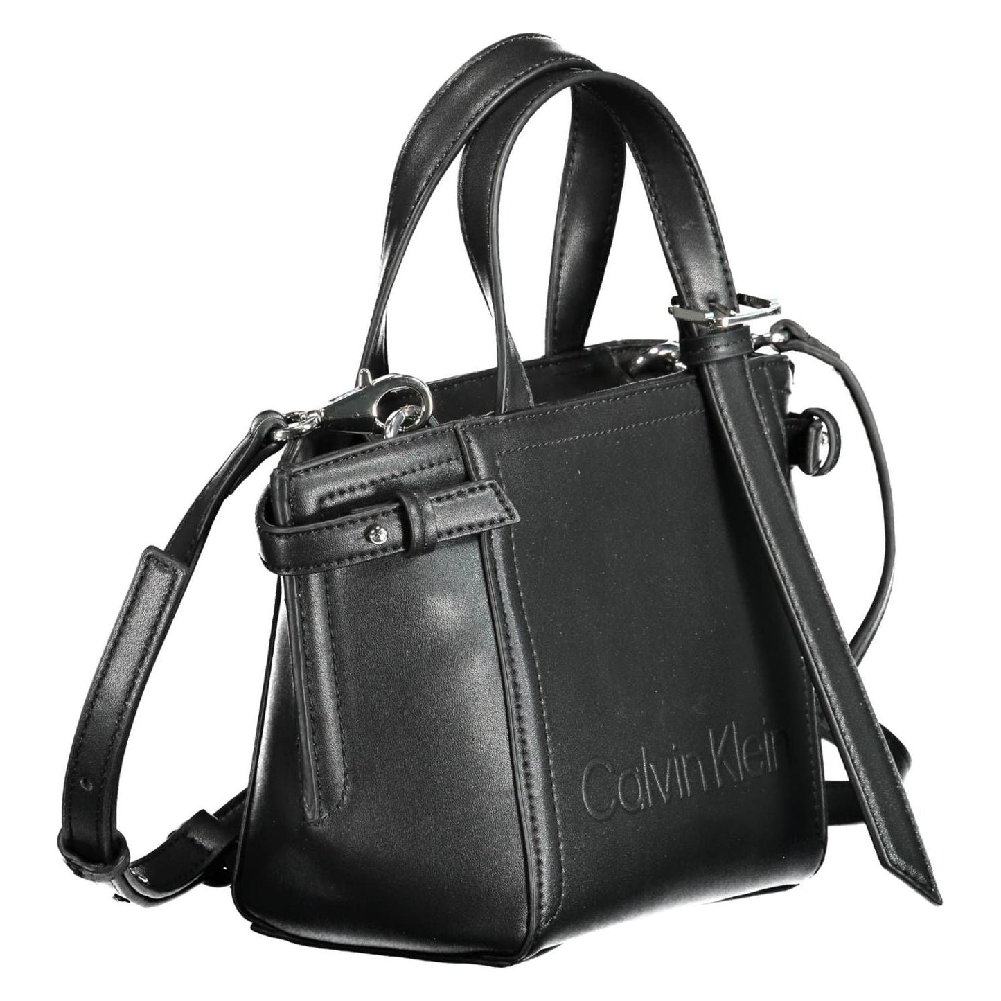 Calvin Klein Black Polyester Women Handbag Calvin Klein