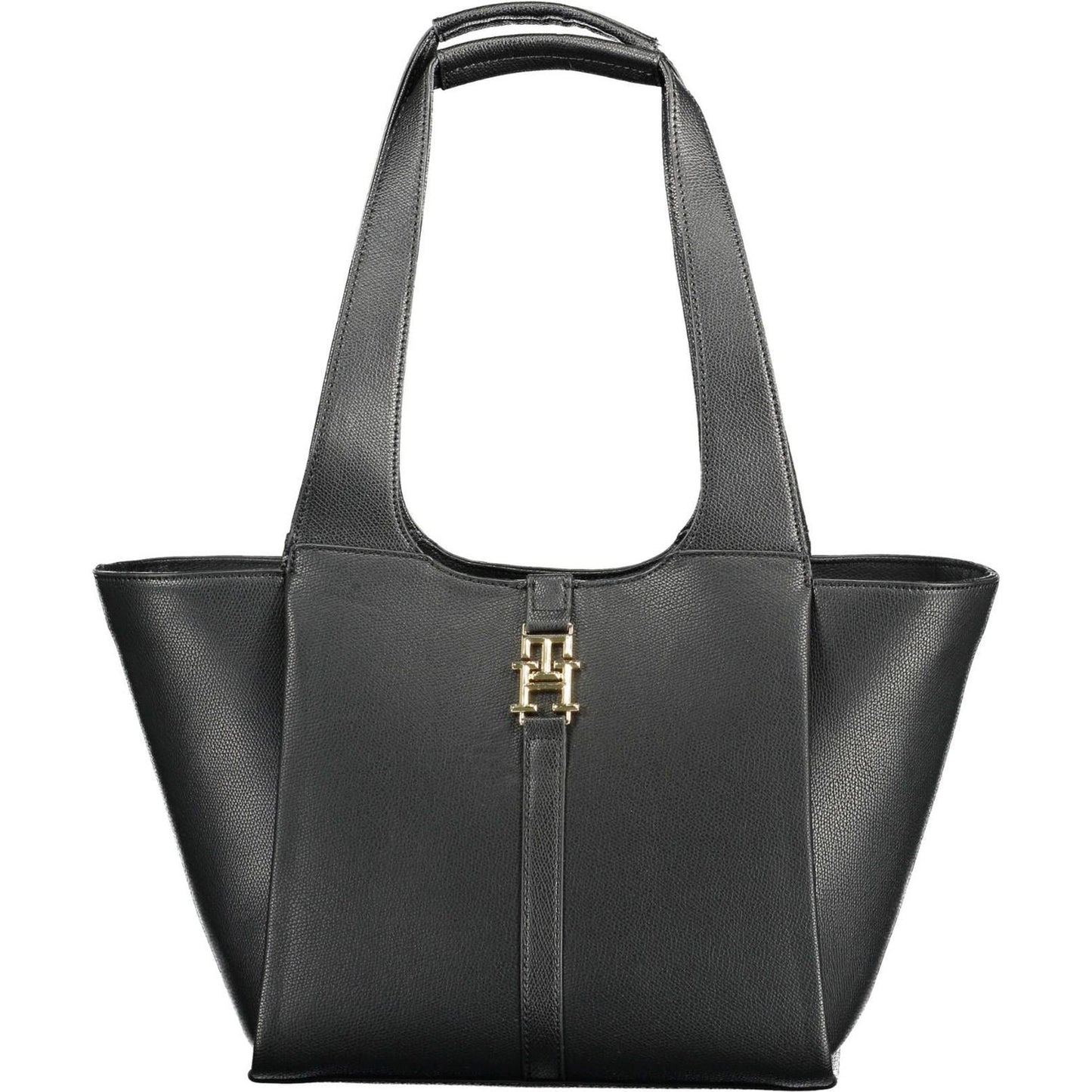 Tommy Hilfiger Black Polyethylene Women Handbag Tommy Hilfiger