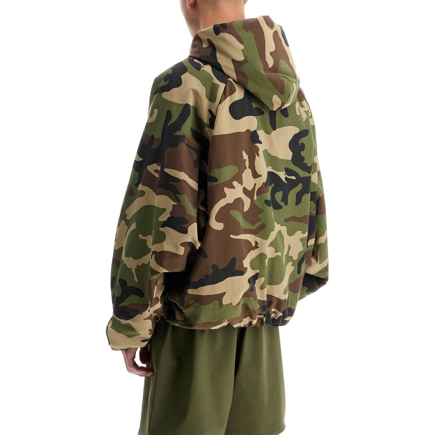 Fear Of God ESSENTIALS jacket with camouflage print Vests Fear Of God ESSENTIALS