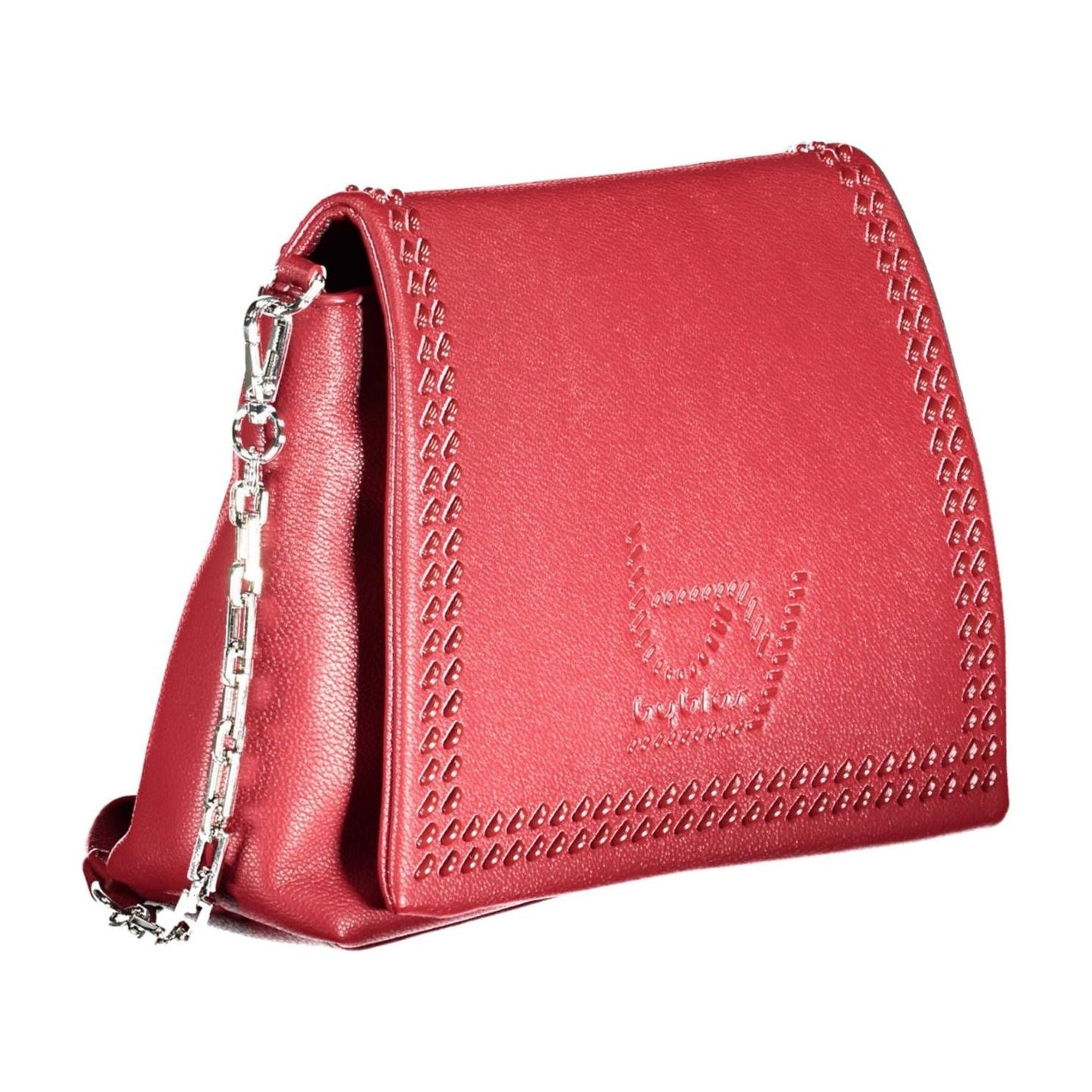 BYBLOS Red Polyethylene Women Handbag BYBLOS