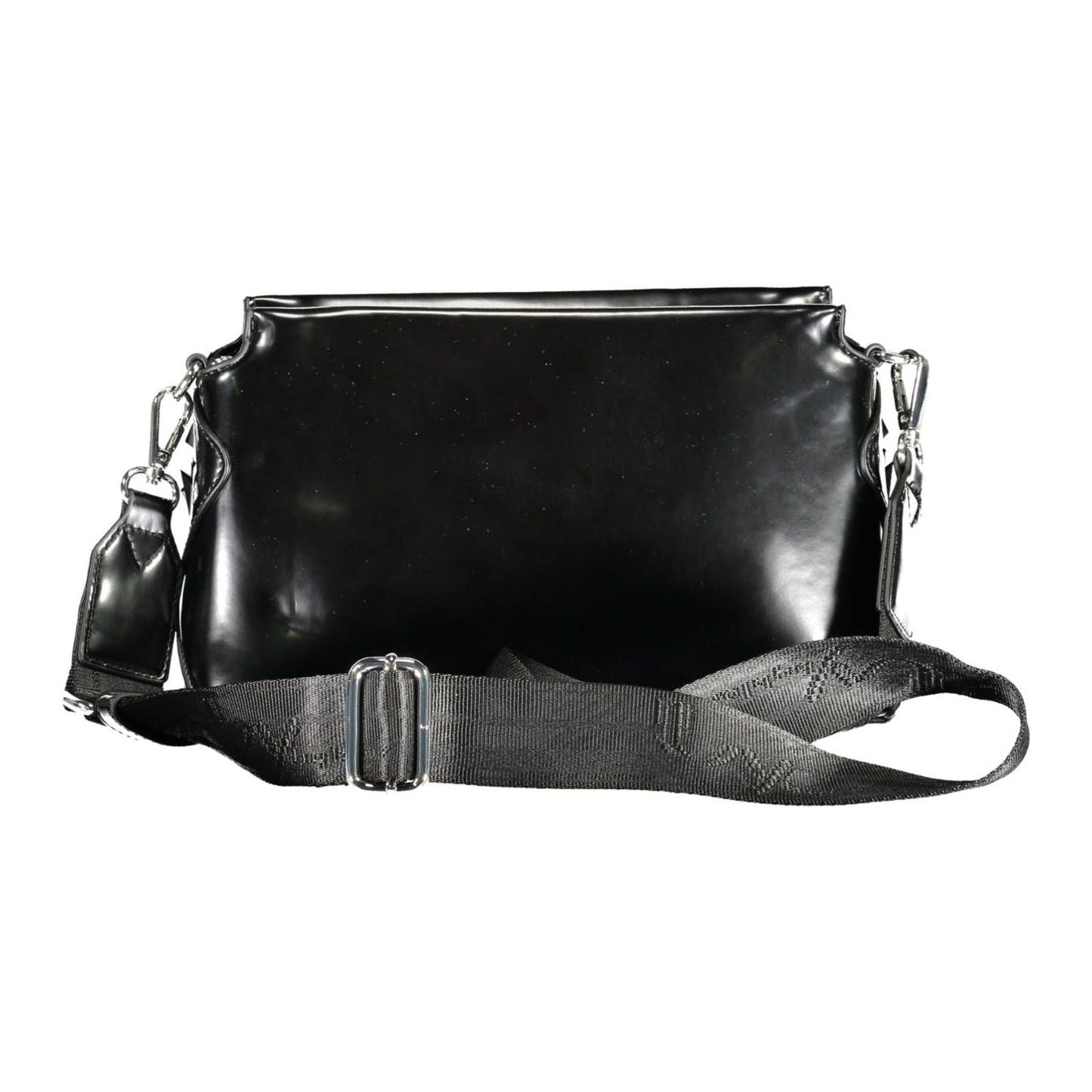 BYBLOS Black Polyethylene Women Handbag BYBLOS