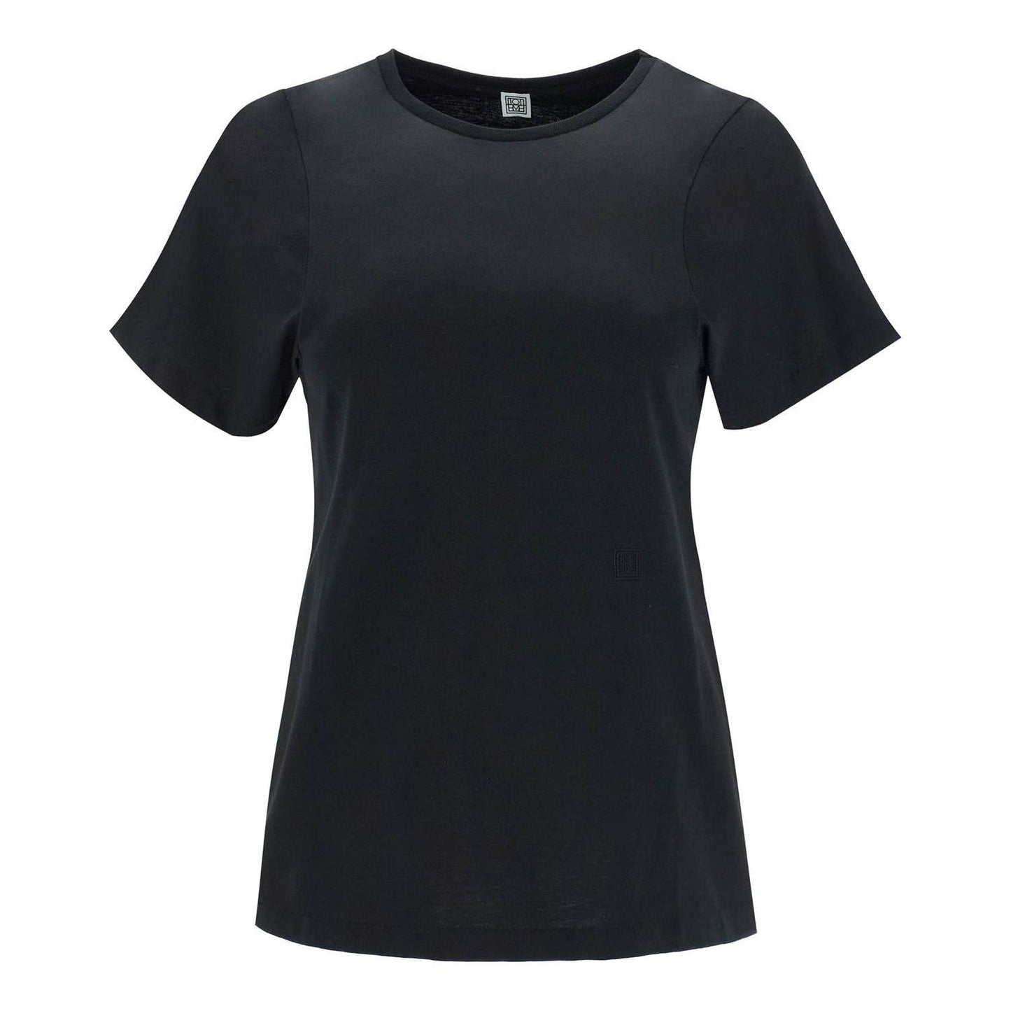 Toteme curved seam t-shirt Topwear Toteme