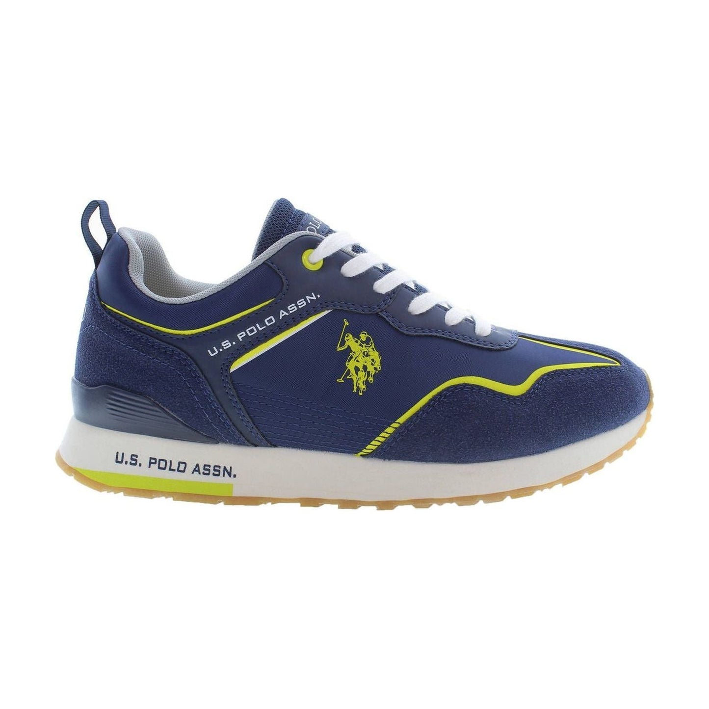 U.S. POLO ASSN. Blue Polyester Men Sneaker U.S. POLO ASSN.