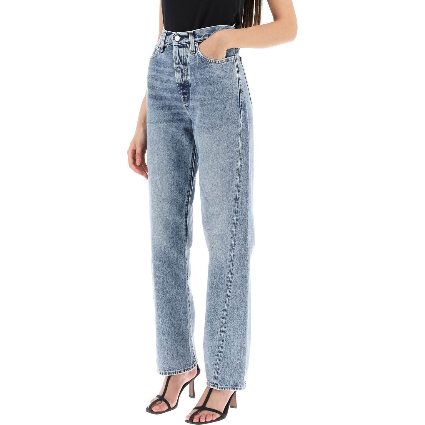 Toteme twisted seam straight jeans Jeans Toteme