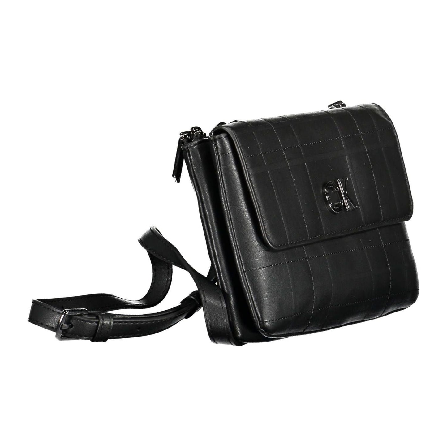 Calvin Klein Black Polyester Women Handbag Calvin Klein